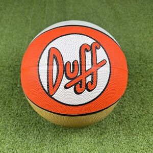 Universal Studios Simpsons Duff Basketball Matt Groening 2013 Orange Ball